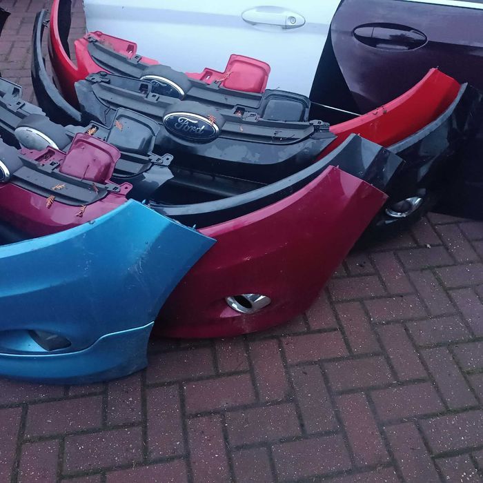 Ford Fiesta MK7  klapa maska zderzak błotnik drzwi lampy INNE CZĘSCI