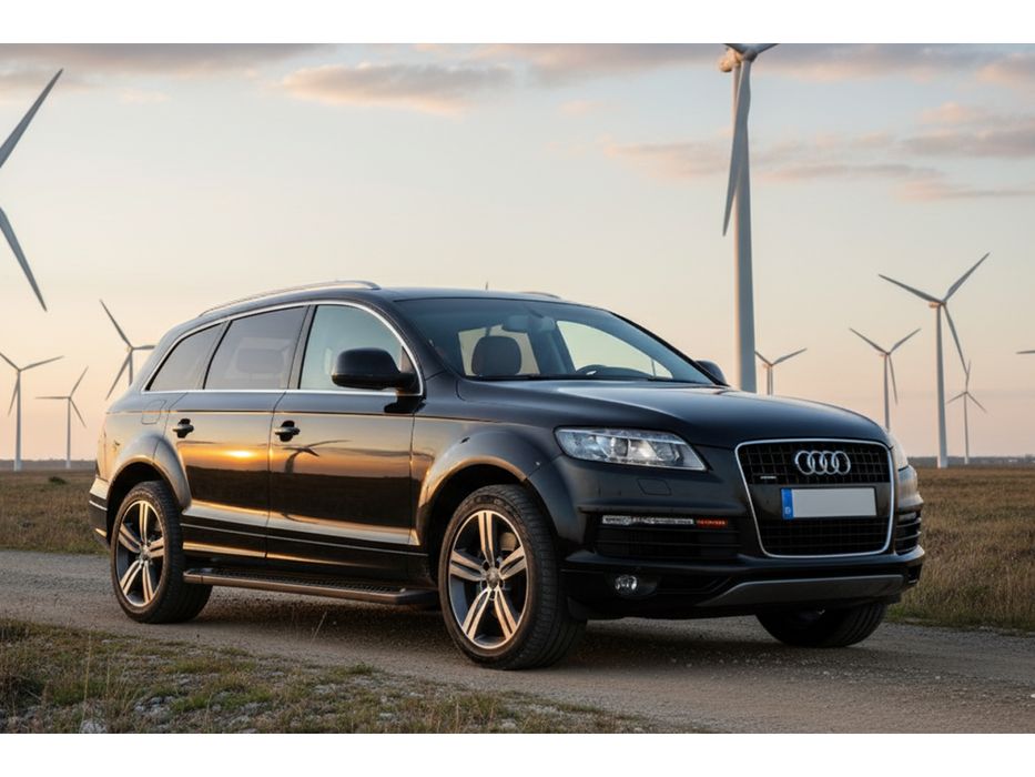 Бокові пороги для Audi Q7 (2005-2015) Erkul Алюміній (2 шт.)