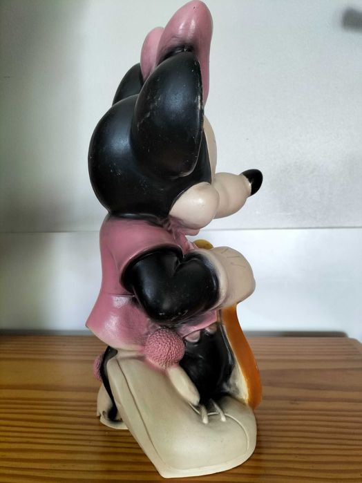 Minnie "Disney" estatueta em borracha