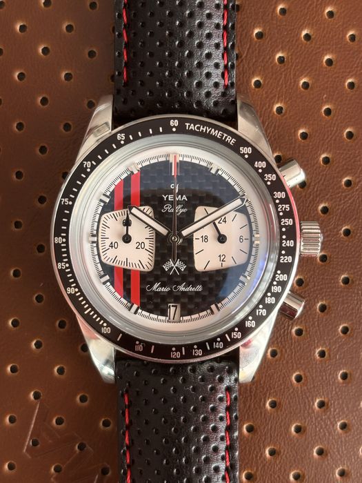 Zegarek męski Yema Rallye Mario Andretti Special Edition