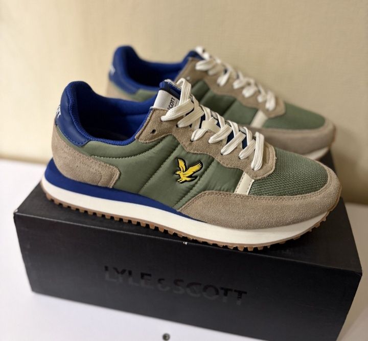 Новые мужские кроссовки Lyle&Scott оригинал