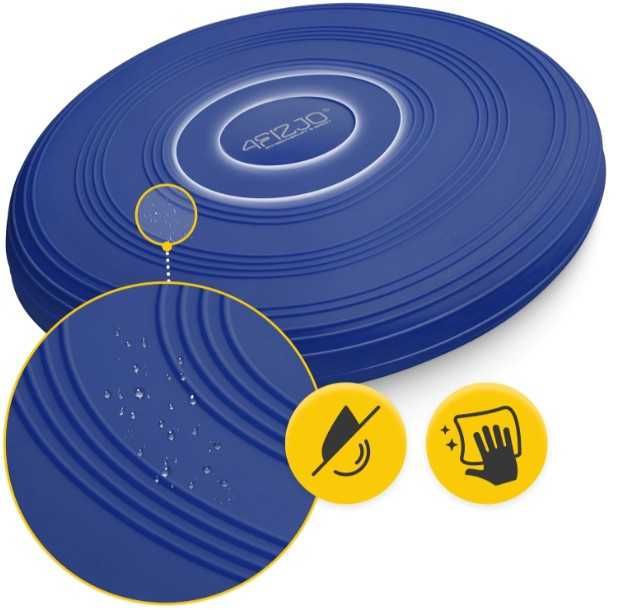 Poduszka sensomotoryczna 4FIZJO MED+ GRANATOWA + Pompka GRATIS !!!