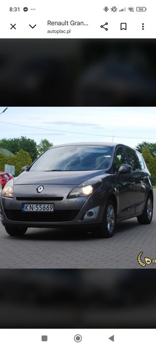 Renault grand scenic 7 osobowy