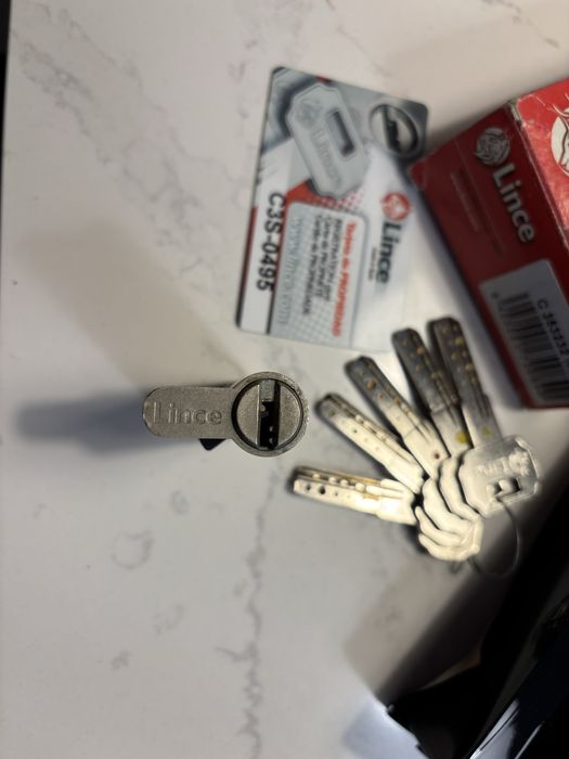 Canhão cilíndrico para fechadura de Casa