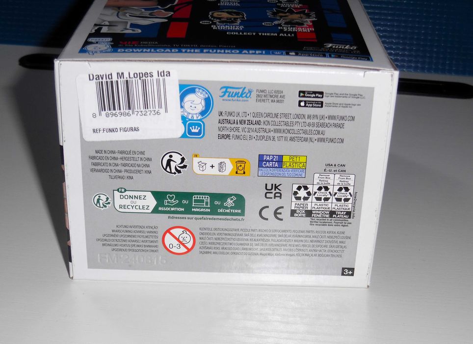 Funko Pop! Bleach Uryu Ishida Glow CHASE Limited Edition