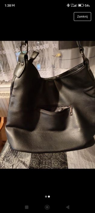 Czarna torebka na ramię