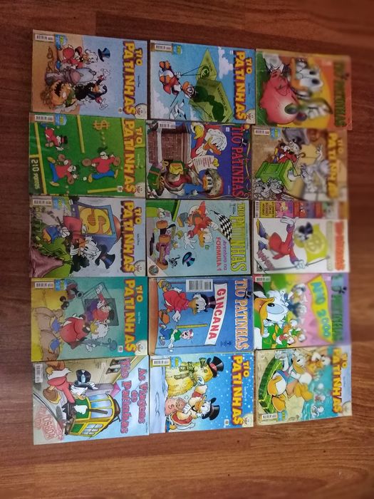 Livros banda desenhada cada 4,50€