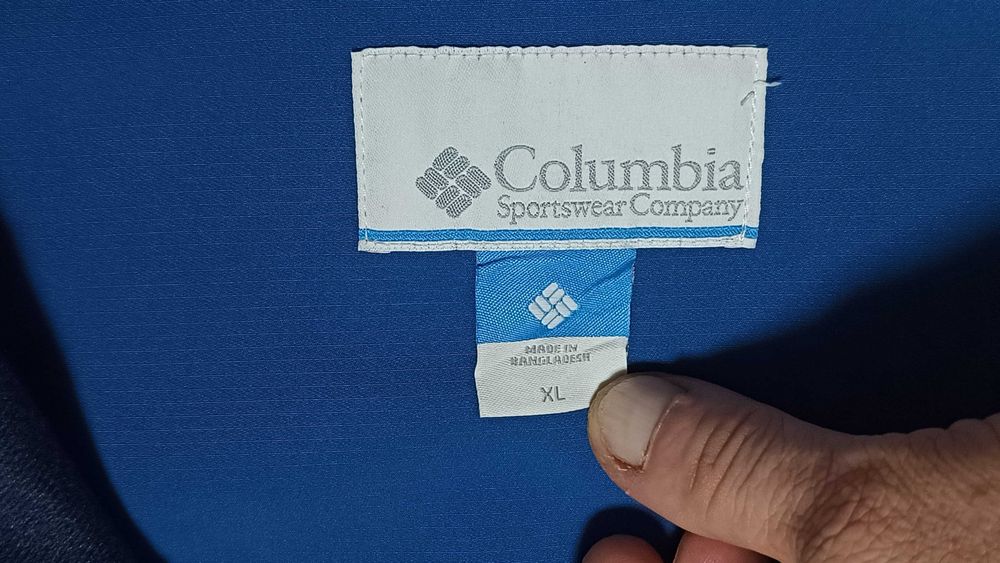 Męska kurtka softshell COLUMBIA r.XL stan bardzo dobry