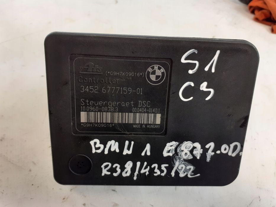 Bmw E87 Pompa Abs 2.0D 34526777159-01 10.0960-0838.3 3451-6777158-01