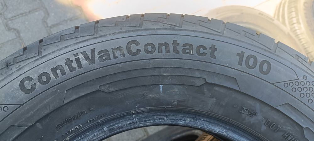 2x opony (nr.S1353) 185R14C Continental ContiVanContact 100