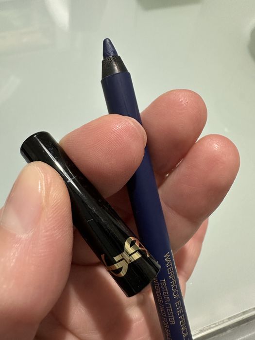 YSL нові,оригінальні,водостійкі олівці ( темно синій, чорний, золотис)