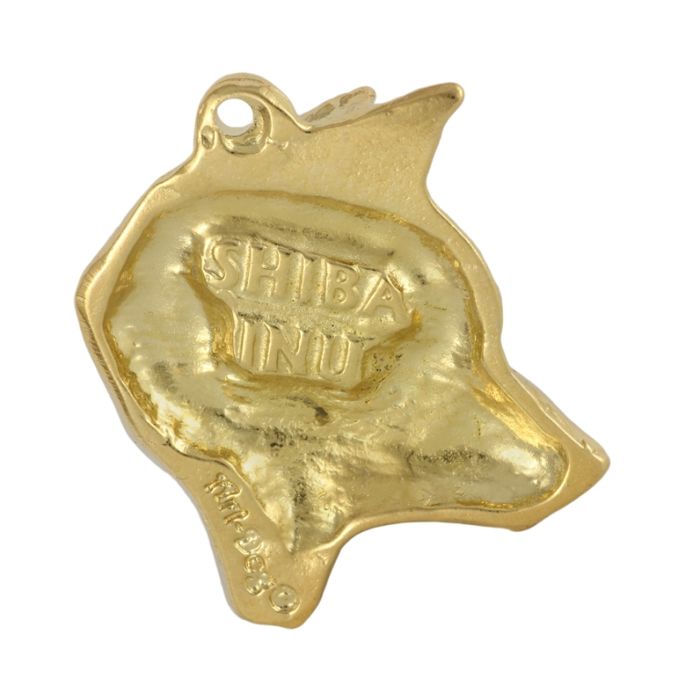 Shiba Inu naszyjnik pozłocony Art-Dog