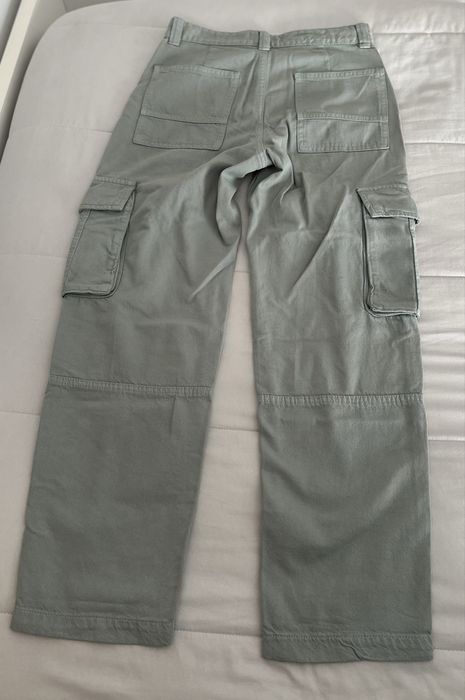 Calça cargo verde 36 Bershka
