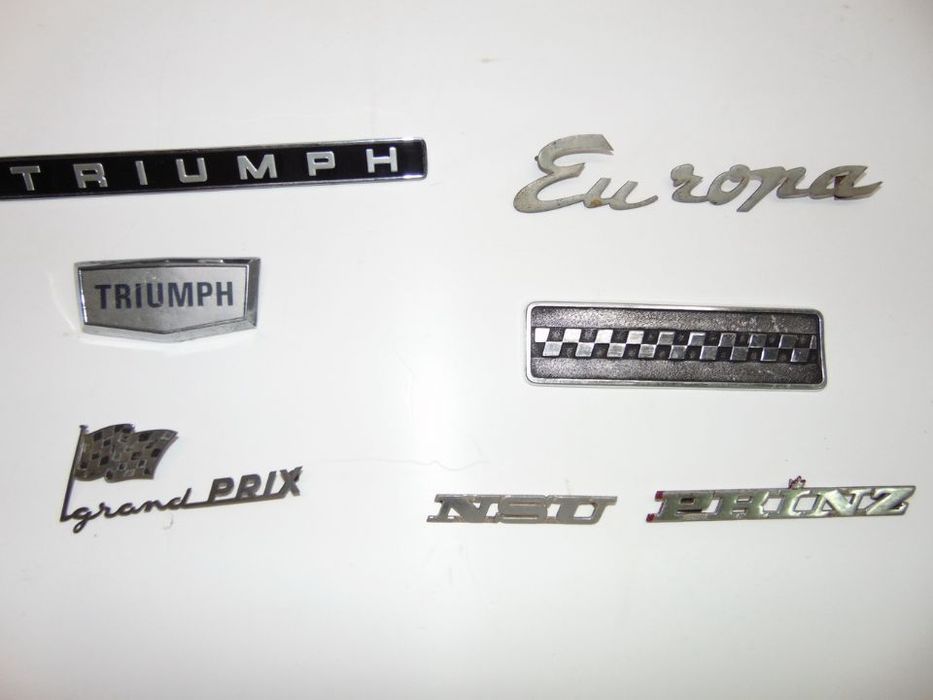Antigos e clássicos símbolos/Legendas triumph