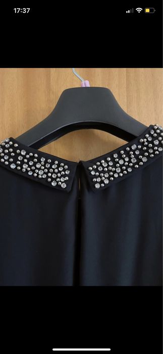 Vestido preto Benetton