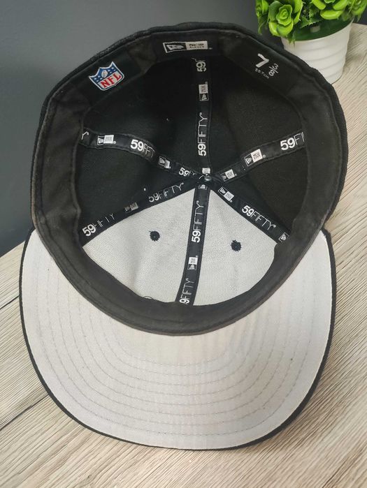 Czapka z daszkiem czapeczka czarna Czapka z daszkiem New Era Raiders