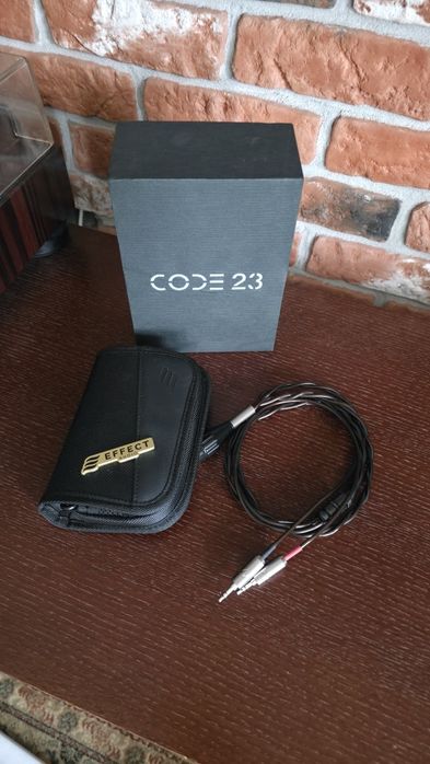 Effect Audio Code 23 Furutech XLR 4 pin -> 3,5mm