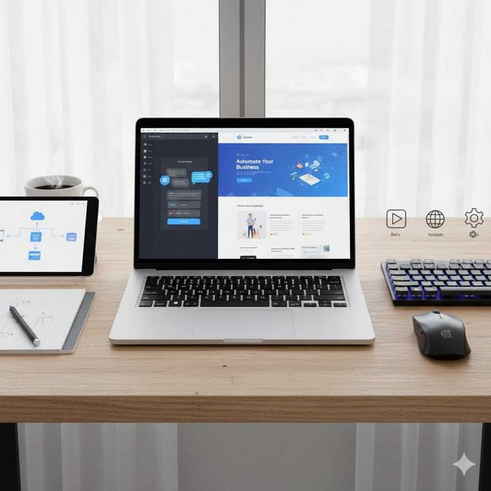 Розробка Telegram ботів, Landing Page Автоматизація бізнесу, лендінг
