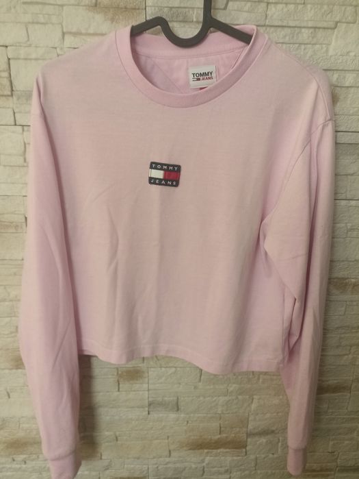Tommy Hilfiger S super stan długi rękaw bluza cienka