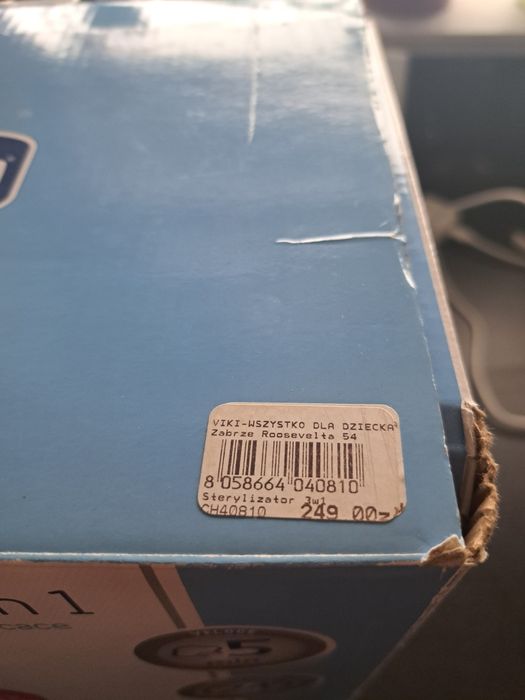 Sterylizator do butelek Chicco 3w1