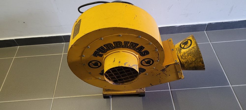 Turbina insuflável usada motor potente