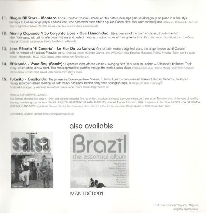 2 CDs “Latin: The Essential Album” - como NOVO!