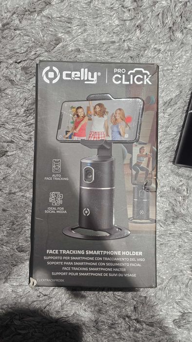 Suporte giratório com sensor de movimento autotracking