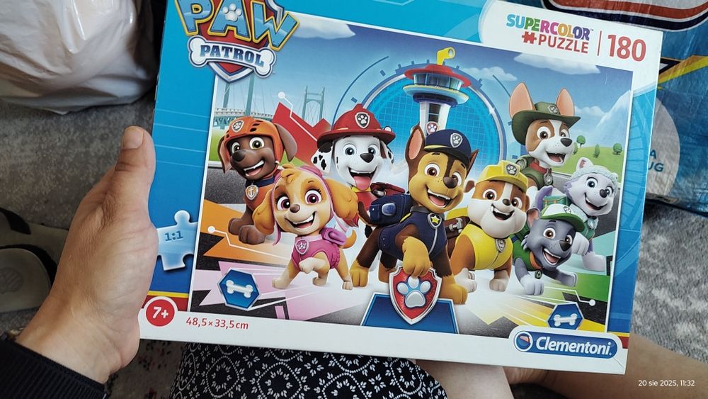 Zestaw tablica i puzzle