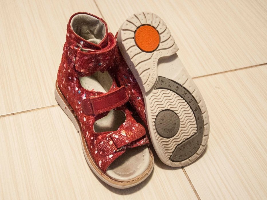 Ортопедические босоножки (с высоким берцем) Woopy Ortopedic. 27р.