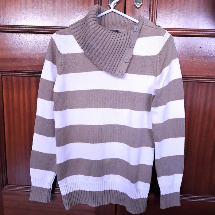 Camisola de gola alta QUEBRAMAR | 100% algodão | Como novo