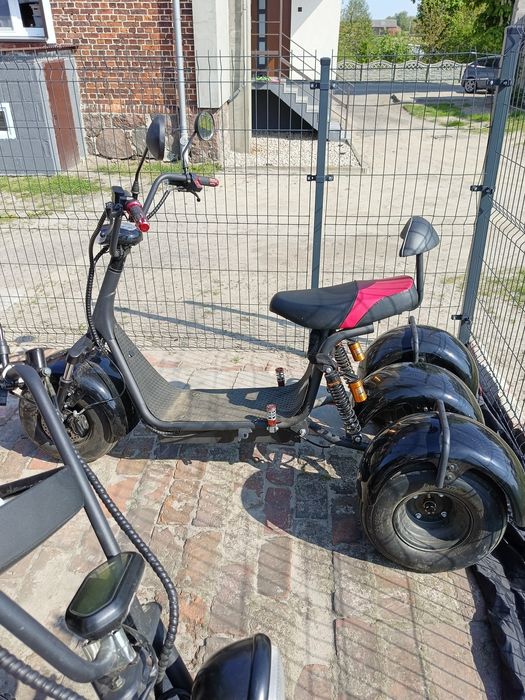 Hulajnoga elektryczna 3 kołowa