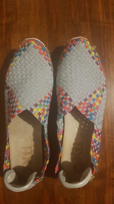 Espadryle plecione buty z gumek Xti roz.40