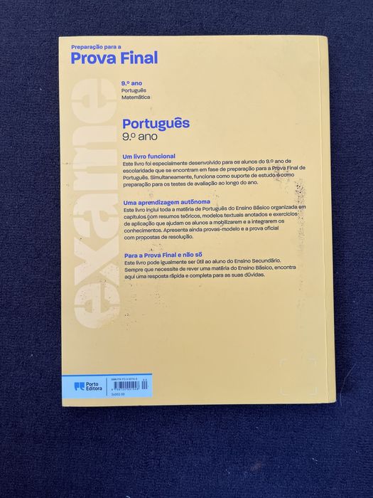 Preparar o exame de Português 9 ano