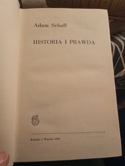 A. Schaff Historia i Prawda