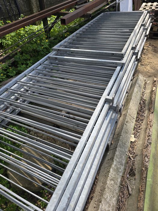 Balustrady stalowe, ocynkowane