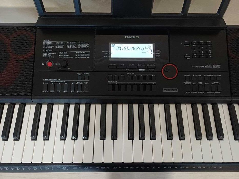 Професійний синтезатор Casio CT-X3000!!! + ПОДАРУНКИ!
