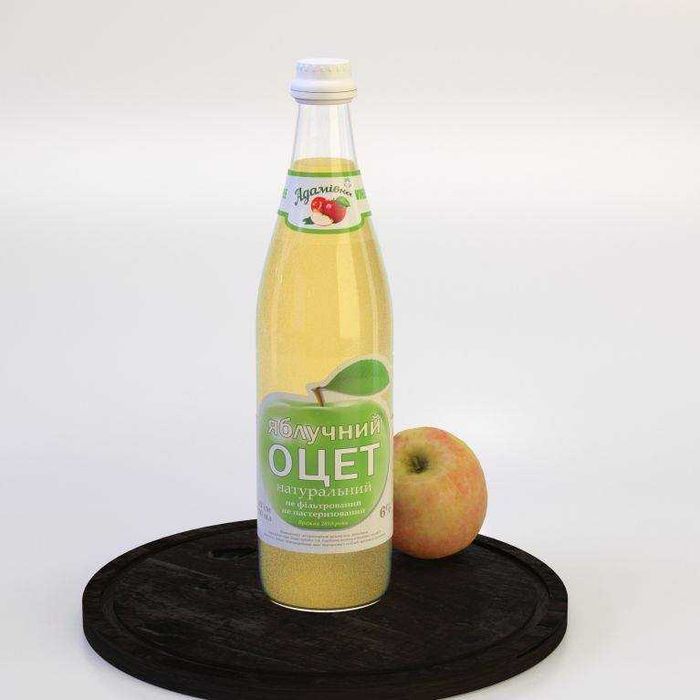 Оцет яблучний натуральний органічний Адамівка Оцет 160 грн 1 літр