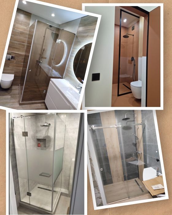 Душова кабіна душ шторка на ванну перегородка скло купити