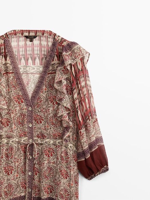 Sukienka Massimo Dutti roz.M