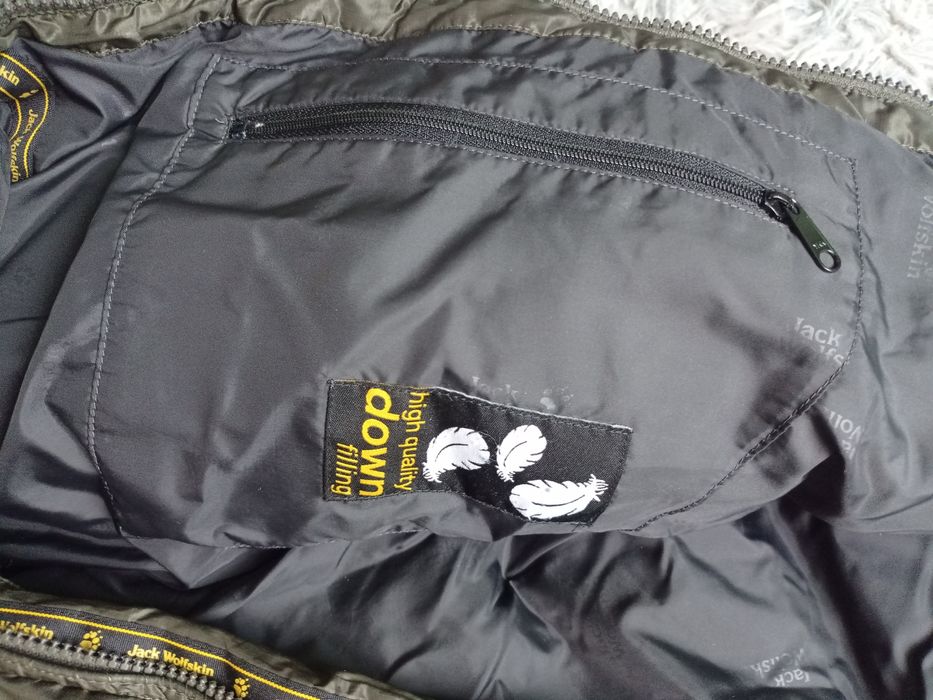 Пуховик jack wolfskin