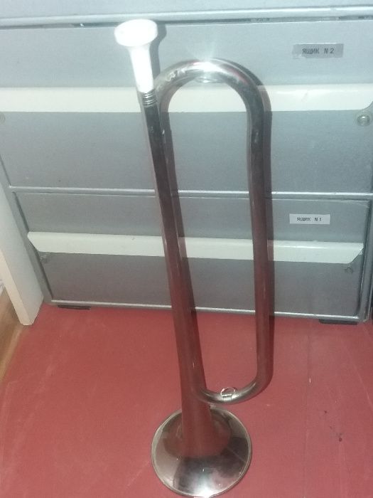 Горн пионерский настоящий.