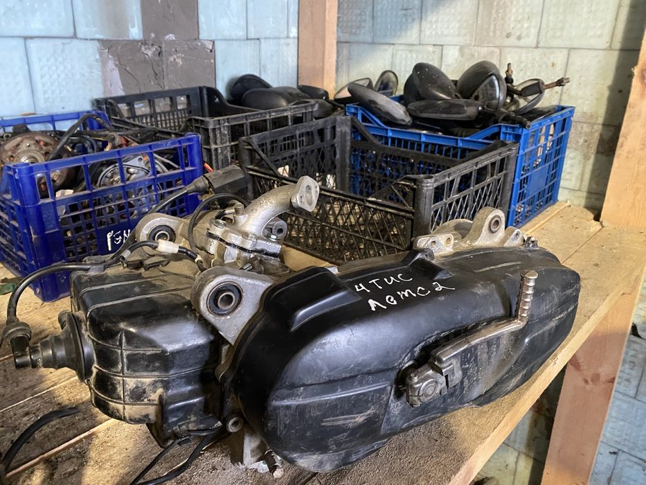 Двигун suzuki let’s 2