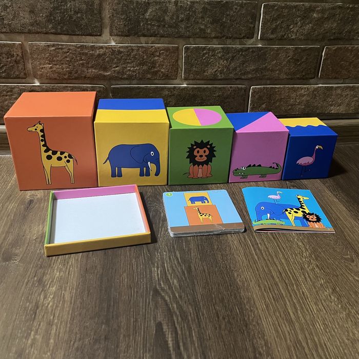 Peek-a-zoo Піказу гра на просторове мислення