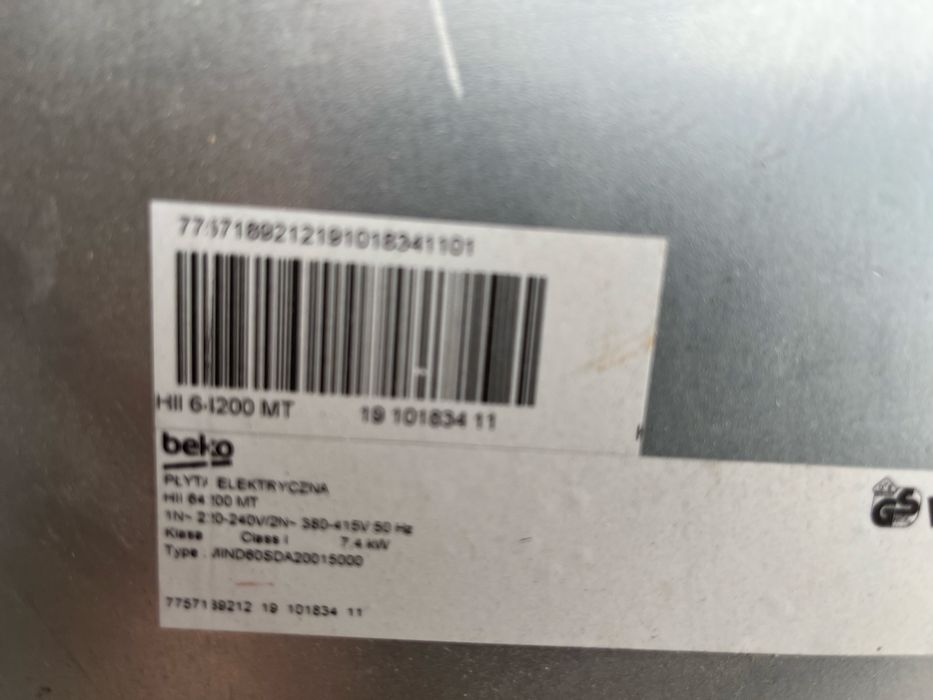 Plyta indukcja BEKO