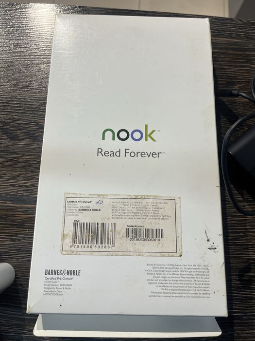 электронная книга-планшет Nook Color Barnes & Noble