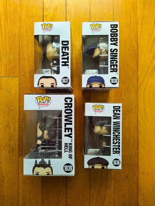 Funko POP! Supernatural  1836, 1837, 1838, 1839
