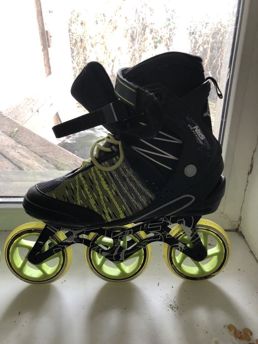 Роликовые коньки Nils Extreme Na1206 Czarno Zielony
