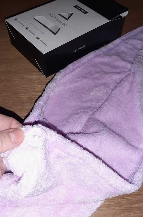 nowy ręcznik na głowę do włosów turban