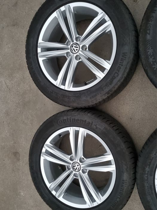 Koła Zimowe Alu 18" VW Tiguan II 2 III 3 5x112 / 2024r. Oryginalne