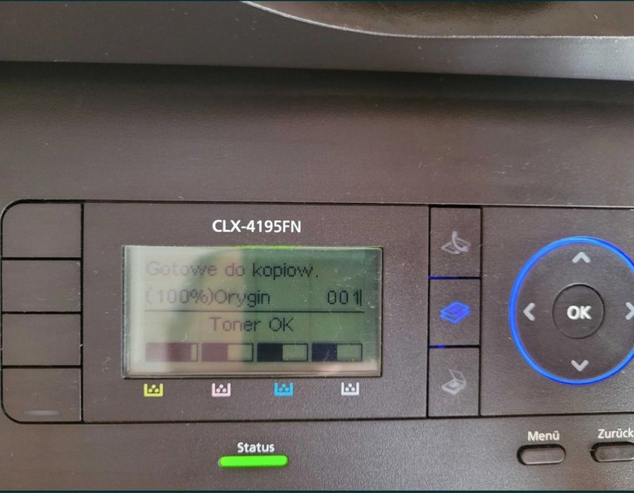 Багатофункціональний лазерний принтер SAMSUNG CLX-4195FW